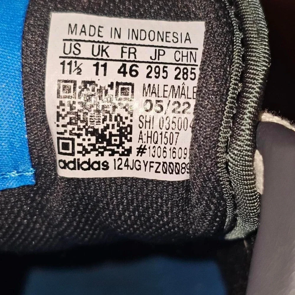 Adidas Forum Exhibit Low Men 11.5 Grey HQ1507 Good